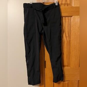 Athleta Trekkie pants, women’s, black, size 12